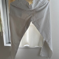白　七部丈　レディース　Sサイズ　パンツの画像