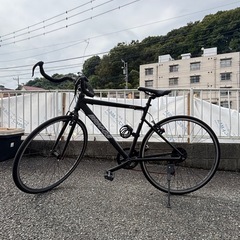 クロスバイク　ブルホーンカスタムの画像