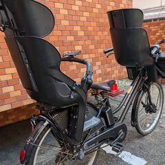 子ども乗せ電動アシスト自転車ハイディツー 2019年モデル 3人乗り（幼児2人同乗）前後シートつきの画像