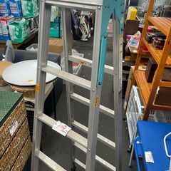 リサイクルショップどりーむ荒田店　No4904 脚立　アルミ　あったら便利♪　K型脚立の画像