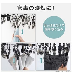 片手で取れる　洗濯ピンチ　40ピンチの画像