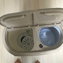 2槽式小型洗濯機　ウォッシュマン　ホース付属なしの画像