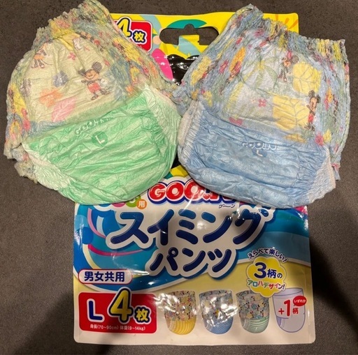 257枚　1枚当たり約21円　Bigオムツ　パンツ ゲンキ ネピアやさしいGenki! ビッグ BIG アンパンマン スイミングパンツ 水遊び プール