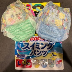 257枚　1枚当たり27円　Bigオムツ　パンツ ゲンキ ネピアやさしいGenki! ビッグ BIG アンパンマン スイミングパンツ 水遊び プールの画像