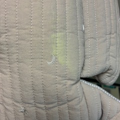 月柄　くすみグレー　ベビーカーシート　チャイルドシートカバーの画像