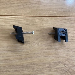 ステンレス製タオル掛けの画像