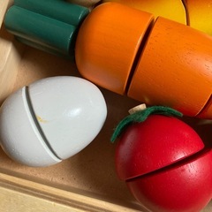 ままごといっぱいセット　木製おもちゃの画像