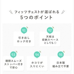 チェスト fits 未開封新品 の画像