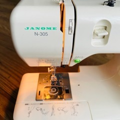 ジャノメ電動ミシン「Elves N-305」　シンプルな機能　の画像