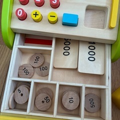 エドインター　レジスター　木製　処分価格 知育玩具　最終値下げの画像