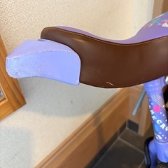 ブリヂストン　一輪車　パープルの画像