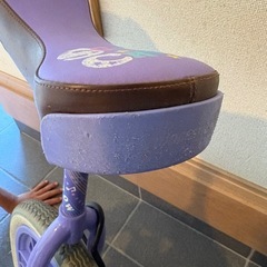ブリヂストン　一輪車　パープルの画像
