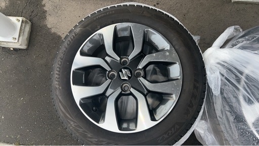 スタッドレスタイヤ+アルミホイールセット15インチ　VRX2