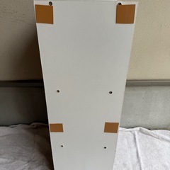 カラーボックス白の画像