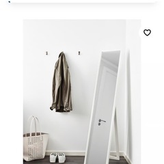 IKEAスタンドミラーの画像