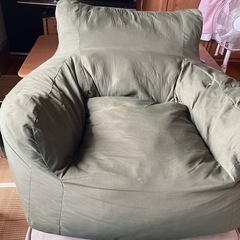 1人用ローソファ、防水、アウトドア可の画像