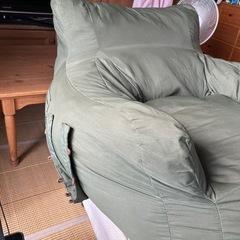 1人用ローソファ、防水、アウトドア可の画像