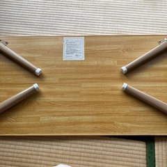 決定　折りたたみ　テーブル　の画像