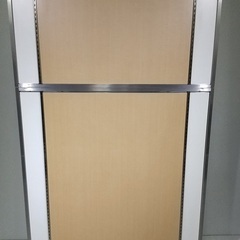 オープンシェルフ・白３段棚・白,木目・キャスター付き・収納棚・０３の画像