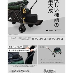 pasinaz アウトドアワゴン キャリーワゴン 211Lの画像