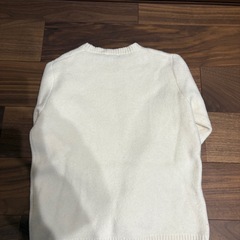 ベイフロー　ニットセーター　白の画像