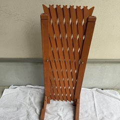 木製のラティスフェンス（ガーデンフェンス）120cmの画像