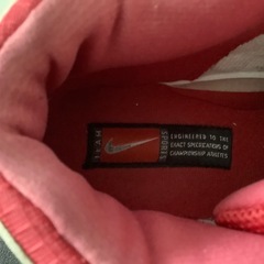 Nike バスケットボールシューズ レッド/ホワイト ナイキエアチーム2.0の画像