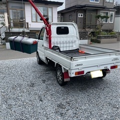 クレーン付き キャリイ 軽トラの画像