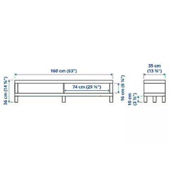 テレビ台　IKEA の画像