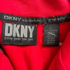新品 DKNY　薄手裏起毛オーバートレーナーの画像