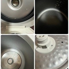 タイガー マイコン炊飯ジャーホワイトtacook3合炊き JAJ-A552  の画像