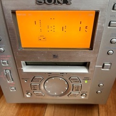 【ジャンク品】SONY CD MDコンポの画像
