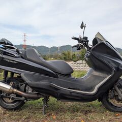 【配達無料】マジェスティC 250 黒　ちょいカスタムの画像