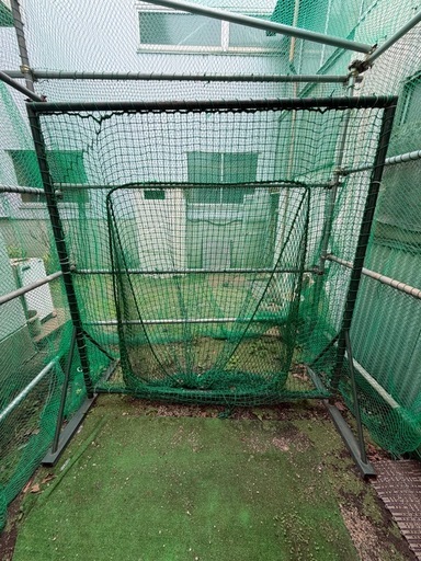 野球　防球ネットセット　トスバッティング