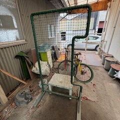 野球　防球ネットセット　トスバッティングの画像