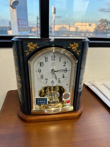 高級　置き時計　リズム