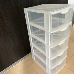 5段収納ボックスの画像
