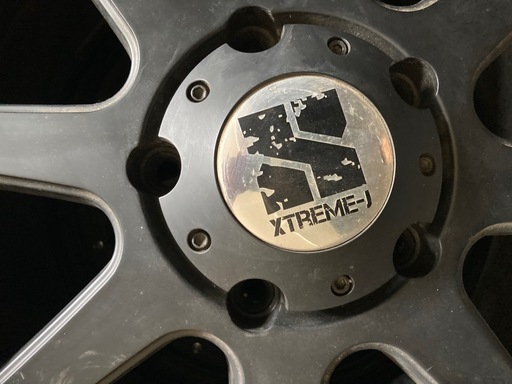 【お取引決まりました】DUNLOP 285/60R18 21年製　冬タイヤ　4本セット　タイヤホイールセット　エクストリーム