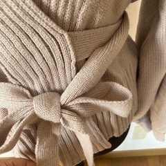 レディースニットカーディガンの画像