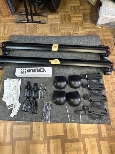 ルーフキャリア、ベースバー　エアロタイプ