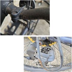 中古自転車 7段変速 510MM クロスバイク軽整備済み 防犯登録対応 町田市 相模原市 MM851の画像