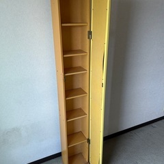 姿見付き　鏡付き　スリムラックの画像