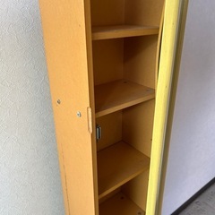 姿見付き　鏡付き　スリムラックの画像