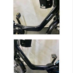1年保証 送料無料　新型　パナソニック　ギュットアニーズ　黒　電動アシスト自転車　g115の画像