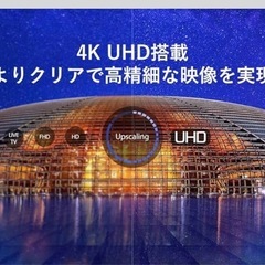 【美品】TCL 43V型 4K対応 液晶テレビ の画像