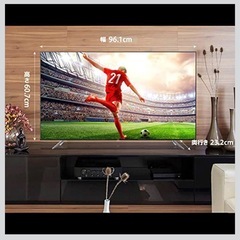 【美品】TCL 43V型 4K対応 液晶テレビ の画像