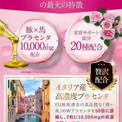 【２個セット】ピュアビタプラセンタ 50倍濃縮 プラセンタ サプリメントの画像