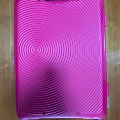 キャリーケース　ピンク
の画像