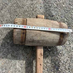昔の大型木槌　かけやの画像