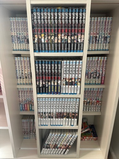 鬼滅の刃、呪術廻戦マンガ全巻